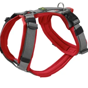 HUNTER Geschirr Maldon Up 69-105/L rot/grau Online Kaufen
